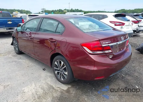 2015 Honda Civic Ex from USA, damaged, VIN 2HGFB2F85FH553178